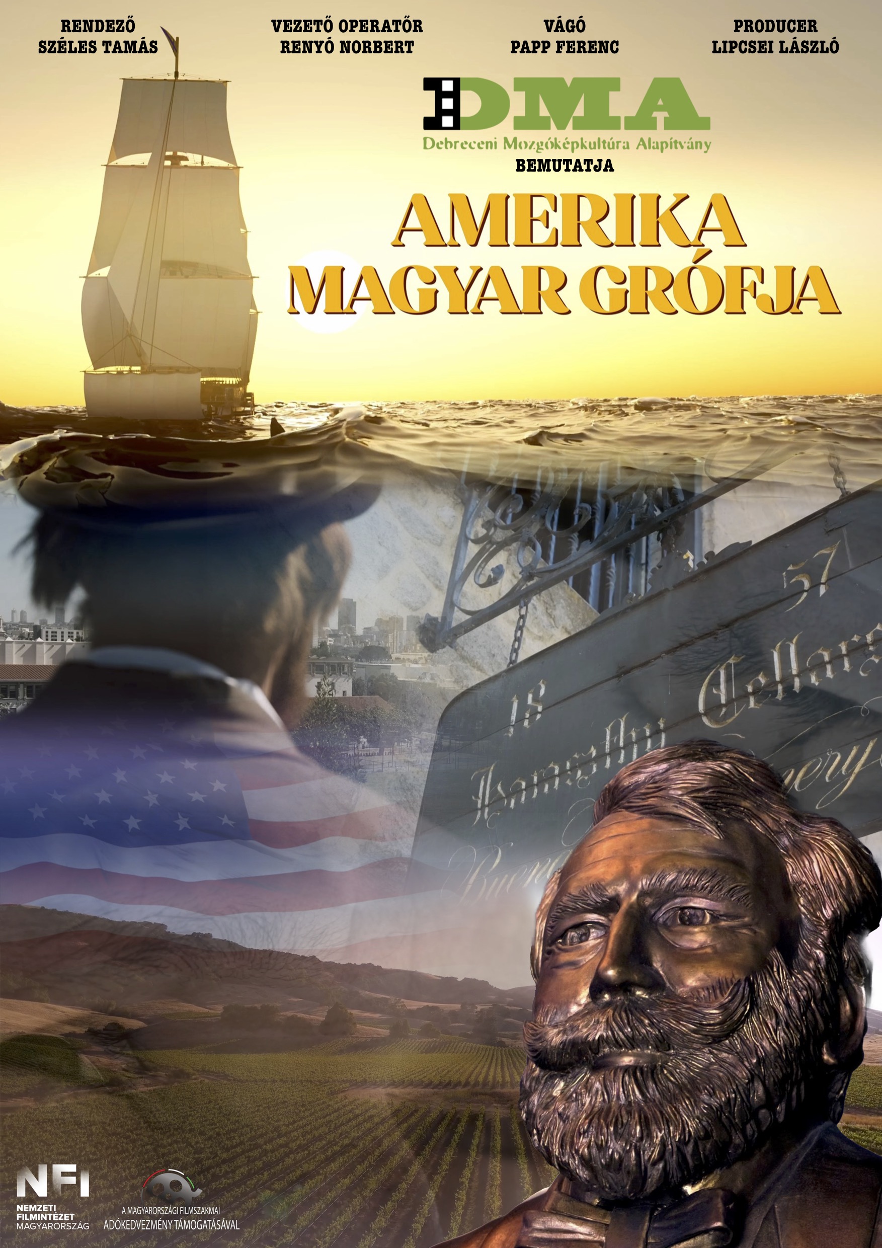 Amerika magyar grófja poster