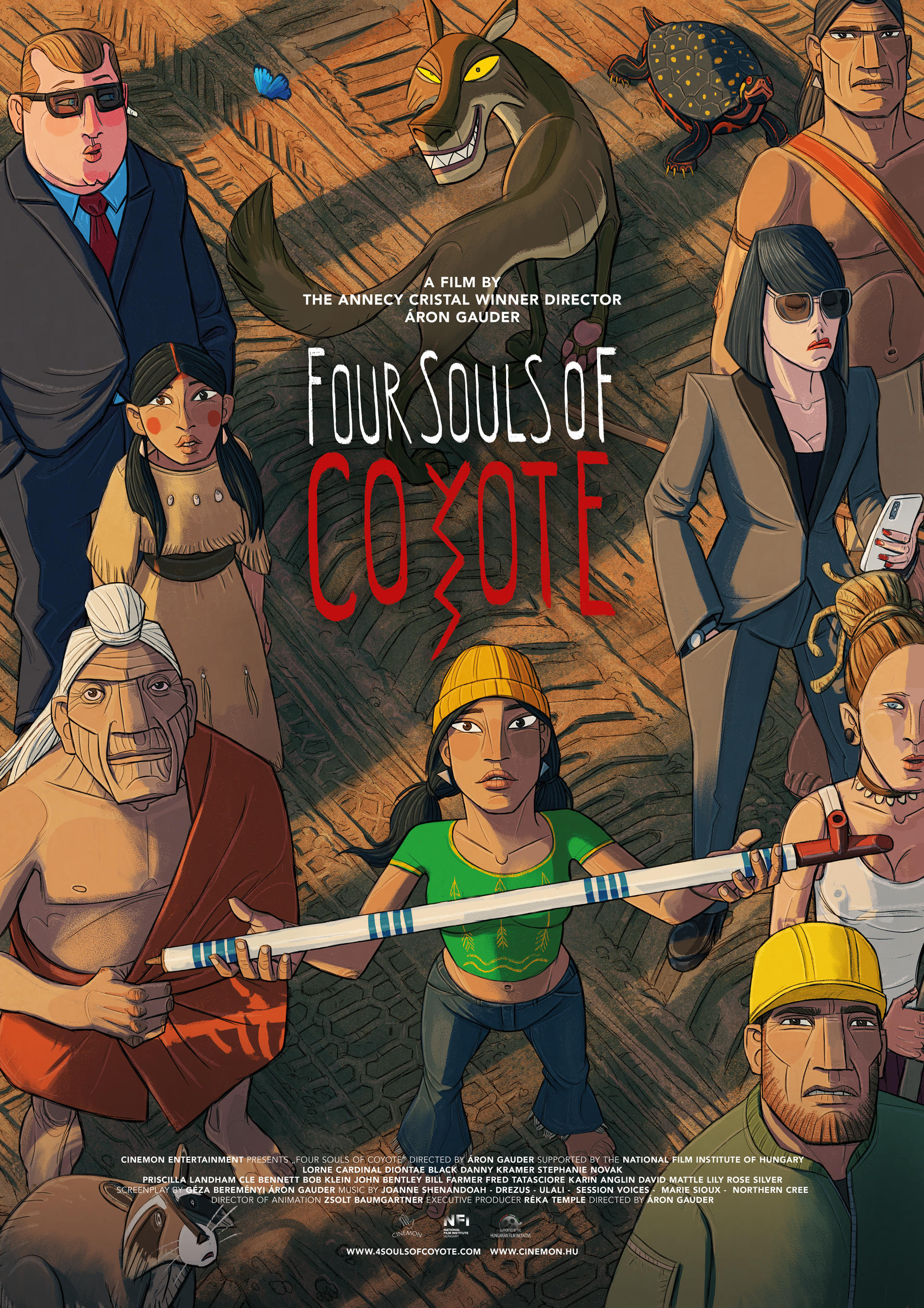 Four souls of coyote poster